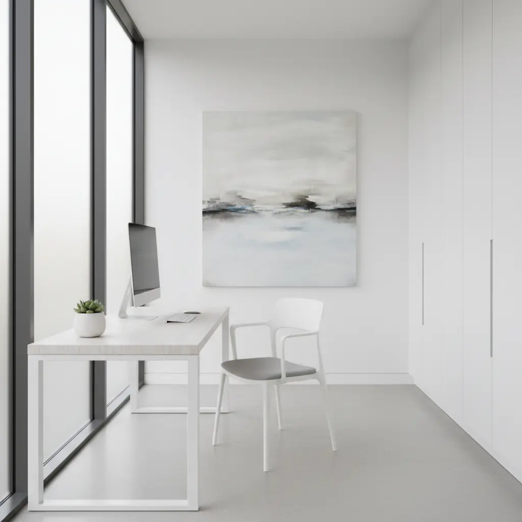 Minimalist office space